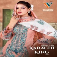 Vandana Karachi King Vol-7 Wholesale Cotton Printed Dress Material