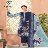 Vandana Karachi King Vol-7 Wholesale Cotton Printed Dress Material