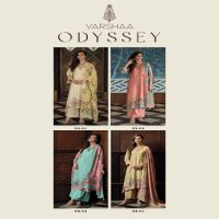 Varshaa Odyssey Wholesale Cotton With Work Salwar Kameez