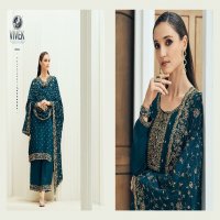 Vivek Anamika Wholesale Chinon Silk With Work Straight Salwar Kameez