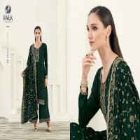 Vivek Anamika Wholesale Chinon Silk With Work Straight Salwar Kameez