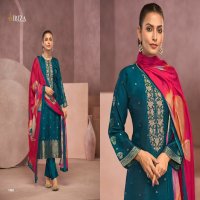 ibiza grache silk jaquard fashionable salwar kameez