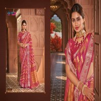 vipul fashion launch angora silk 87201-87208 party wear saree online