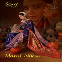 Saroj Morni Silk Vol-1 Wholesale Soft Silk Paithani Rich Pallu Sarees