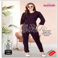 La Fairy D.no 1686 Wholesale Night Suits