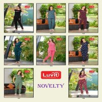 Luvit Novelty Wholesale Pure Printed Sinker Night Wear Collection