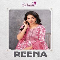 Paavi Reena Wholesale Ghera Heavy Sequence Work Readymade Suits