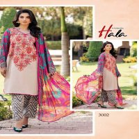 Hala Hezal Wholesale Luxury Lawn Cotton Printed Dress Material