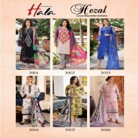 Hala Hezal Wholesale Luxury Lawn Cotton Printed Dress Material