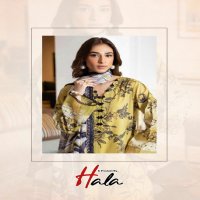 Hala Hezal Wholesale Luxury Lawn Cotton Printed Dress Material