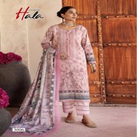 Hala Hezal Wholesale Luxury Lawn Cotton Printed Dress Material