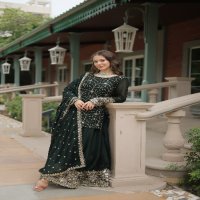 PREMIUM DESIGNER READYMADE KURTI-PLAZOO-DUPATTA COLLECTIONS