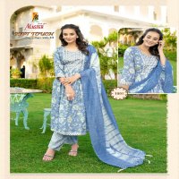 Master Soft Touch Vol-10 Wholesale Nayra Cut Kurtis With Pant And Dupatta