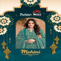 Patidar Mohini Vol-3 Wholesale Pure Cotton Stitched Suits