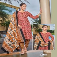 SC By Shreenath Creation Sky Gold Wholesale Readymade Ajrakh Work Salwar Suits