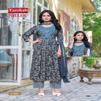 srija vol 11 by taniksh readymade rayon traditional wear 3pcs dress