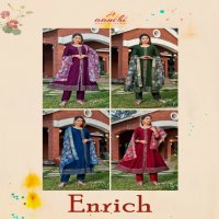 enrich vol 1 by aanchi vichitra fully stitch gorgeous look salwar kameez set