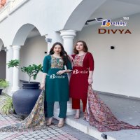 bonie presents divya vol 1 rayon readymade unique design suit for women