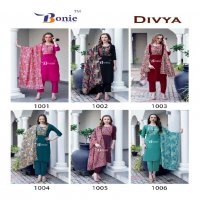 bonie presents divya vol 1 rayon readymade unique design suit for women