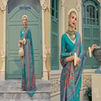 kashmir vol 2 by kreshva banarasi silk occasion wear saree wholesaler