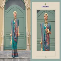 kashmir vol 2 by kreshva banarasi silk occasion wear saree wholesaler