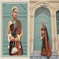 kashmir vol 2 by kreshva banarasi silk occasion wear saree wholesaler