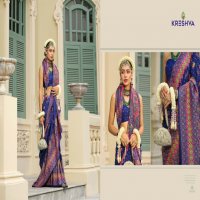 kashmir vol 2 by kreshva banarasi silk occasion wear saree wholesaler