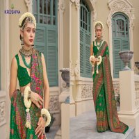 kashmir vol 2 by kreshva banarasi silk occasion wear saree wholesaler