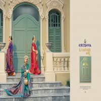 kashmir vol 2 by kreshva banarasi silk occasion wear saree wholesaler