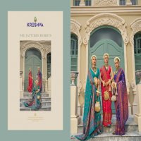 kashmir vol 2 by kreshva banarasi silk occasion wear saree wholesaler