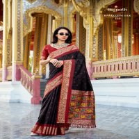 aaradhya by rajpath occasion wear tussar handloom silk saree online