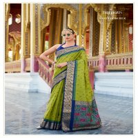 aaradhya by rajpath occasion wear tussar handloom silk saree online