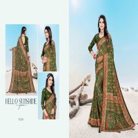 Jalnidhi Tarang Wholesale Heavy Dull Moss Printed Sarees