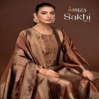 Ibiza Sakhi Vol-6 Wholesale Pure Banglory Silk Straight Salwar Kameez