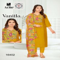 Artio Vanilla Wholesale Readymade Salwar Kameez Combo