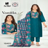 Artio Vanilla Wholesale Readymade Salwar Kameez Combo