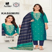 Artio Kashmiri Wholesale Rangila Silk Readymade Salwar Kameez Combo