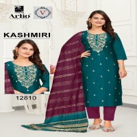 Artio Kashmiri Wholesale Rangila Silk Readymade Salwar Kameez Combo