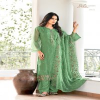 Bela Zyra Wholesale Organza Chiffon Festive Salwar Kameez