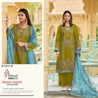 Shree Fabs R-1614 Wholesale Readymade Pakistani Concept Woolen Suits