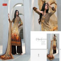 Vishwam Cafe Latte Vol-20 Wholesale Butter Crepe Dress Material