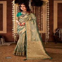 Saroj Satrani Tissue Jharkan Vol-1 Wholesale Soft Tissue With Jharkan Pallu Sarees