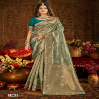 Saroj Satrani Tissue Jharkan Vol-3 Wholesale Soft Tissue With Jharkan Pallu Sarees