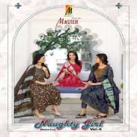 Master Naughty Girl Vol-5 Wholesale Readymade 3 Piece Salwar Kameez