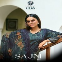 Vivek Sajni Vol-2 Wholesale Cotton Digital Print With Embroidery Salwar Kameez