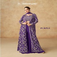 Aashirwad Purple Wholesale New Free Size Stitched Salwar Kameez