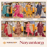 Suryajyoti Nayantara Vol-1 Wholesale Heavy Roman With Work Readymade Suits