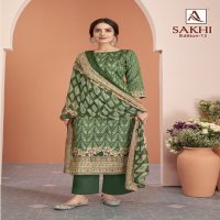 alok suit present sakhi vol 13 zam discharge designer print salwar suit