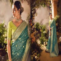 kimora khwahish 330-340 wedding wear banarasi Zari Tissue women saree