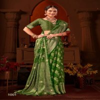 Saroj Richie Rich Jharkan Vol-2 Wholesale Fendi Fabrics With Jharkan Work Sarees